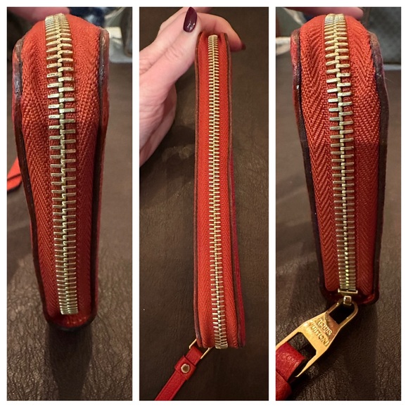 LOUIS VUITTON Empreinte Monogram Zippy Wallet in Red Leather SP4103 - Picture 4 of 15